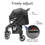 Infant Stroller Manufacturer - Foldable Adjustable Canopy Suspension