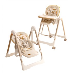 Baby Dining Chair Manufacturer - Customized Foldable Double-layer Tray
