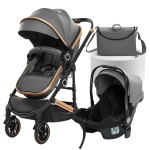 Baby Pram Factory - Classic 3 in 1 High Landscape Travel