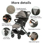 Travel Stroller Factory - Compact Foldable Convertible 0-36 Months