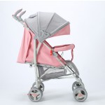 Lightweight Stroller Factory - Double Handles Folding Compact