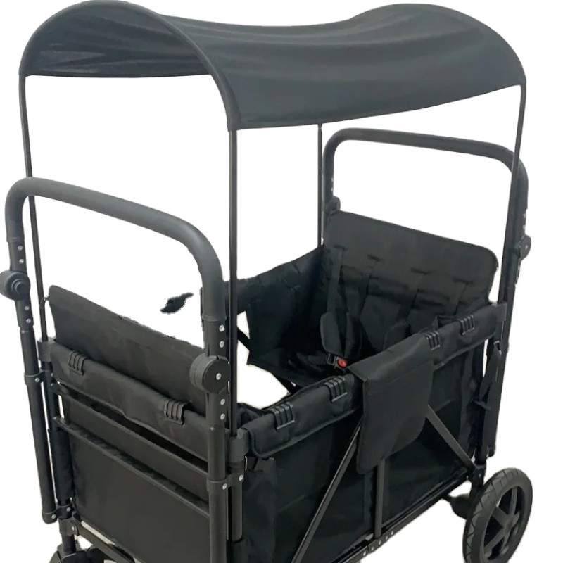 4 Seats Wagon Manufacturer - Foldable Canopy Face to Face