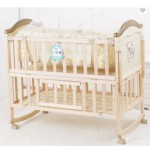 Plastic Cot Manufacturer - New 2021 Best Selling Rocker Wood