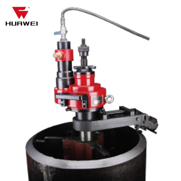 Pneumatic Beveler Manufacturer - GPK Model Cold Cut Beveling