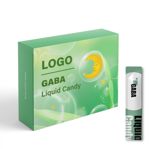 GABA Liquid Gummy Wholesale Price Sleep Supplements Gummies Hot Selling Healthcare Faster Longer Deeper Sleep GABA Liquid Candy