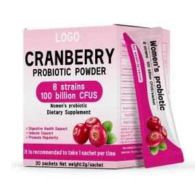 Tonbios Custom Probiotics Supplement Vaginal Probiotics Powder Women's Health Cranberry Uro Vaginal Probiotics for Women