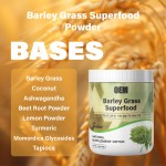 OEM Super Greens Barley Grass Green Superfood Juiced Greens Powder Barley Tea Barley Grass Powder Ashwagandha, Beetroot Powder