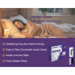 OEM Sleep Well Supplement Relax for Adult Melatonin Liquid Gummy Calm Mood GABA L-theanine Melatonin Liquid Gel