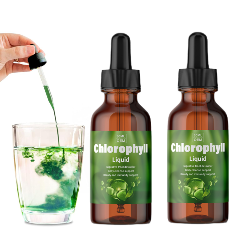 Factory OEM/ODM Chlorophyll Liquid Nature's Products Dietary Supplement Natural Liquid Chlorophyll Drops