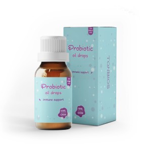 Factory OEM Organic Probiotics Oil Drops Used for Infants and Young Children Skin Health Support Probiotics Supplement