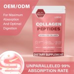Beauty New Skin Care Collagen Peptide Sodium Hyaluronate Powder L-glutathione Vitamin C and E Complex Powder for Women Skin