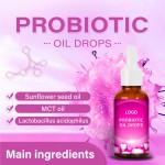 Wholesale High Quality OEM Oral Liquid Probiotic Drops Improve Lactose Intolerance Liquid Probiotic Oil Drops
