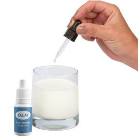 Tonbios & Baby Lactase Infant Drops 10ml Contains Lactase Enzyme to Help Break Down the Lactose Present in Milk