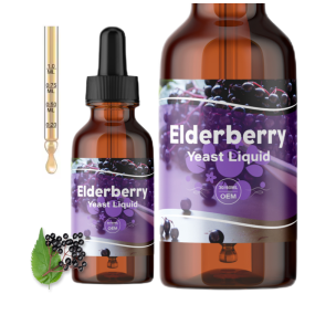 OEM/ODM Elderberry Immune Support Children's Self-protection Support Liquid Drops Health Care Supplement