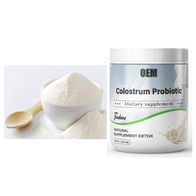 Supplements Bovine Colostrum Milk Powder with Mixed 500 Billons Probiotics for Gut Health and Boosts Immunity for Children
