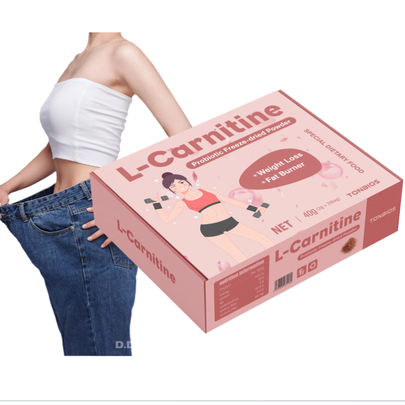 OEM Natural Weight Loss L-carnitine, Corn Silk, White Kidney Beans, Probiotics Freeze-dried Powder for Women Slimming Supplement