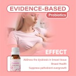 OEM ODM Fermented Lactobacillus Mucus Probiotic Oil Drops for Breast Comfortable Support for Women