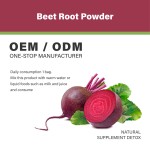 Organic Defecation Tonifying qi and Blood Red Beet Root Extract Powder with Vitamins Minerals