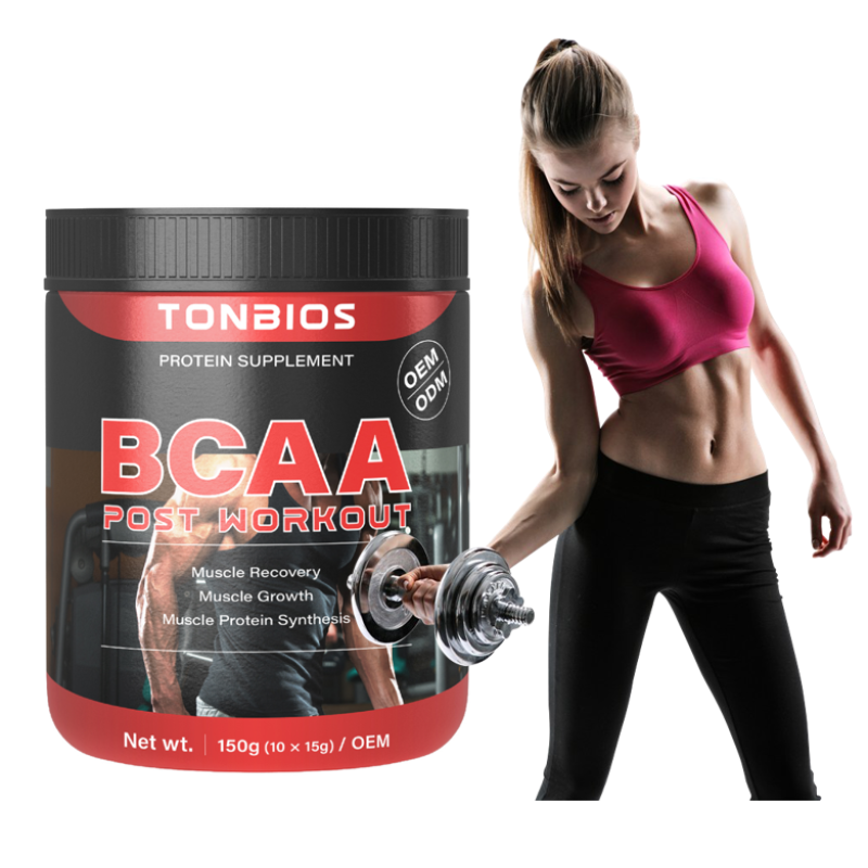 Factory Price Bcaa Supplement Tonbios Branched Chain Amino Acids BCAA Powder for Pre Post Work Out Supplement