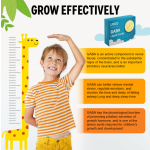 OEM GABA Liquid Gummy Gamma-Aminobutyric Acid Stress Relieve Increased Height Children Colostrum Basic Protein