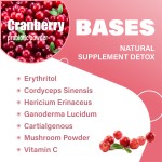 OEM Cranberry Mixed with Probiotic Powder Vaginal Health & UTI Support  for Women