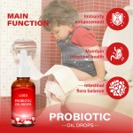 OEM Healthcare Probiotic Drop Customized Probiotics Oral Drop for Support Gut Health