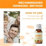 Custom Logo Best Price Vitamin ADEK Nutrition Supplement Support Wholesale Oil Drops for Children Health Care