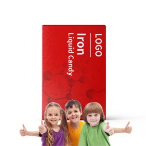 OEM Iron Liquid Candy Immune Gummy Anti Oxidant Health Iron Absorption Skin Whitening Vitamin C Liquid Gummies