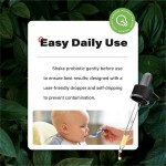 Custom Gut Flora Balance and Intestinal Health Lactobacillus Helveticus Probiotic Oil Drops Baby Strain Supplement Drops