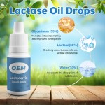 OEM Milkaid Lactase Enzyme Drops 14ml 20000ALU Per Milliliter Lactase Digestive Enzymes Oil Drops