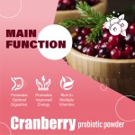OEM Cranberry Mixed with Probiotic Powder Vaginal Health & UTI Support  for Women