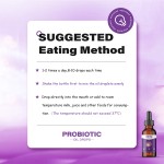 Wholesale OEM Liquid Probiotic Oil Drops for Improves Gut Health Supplement
