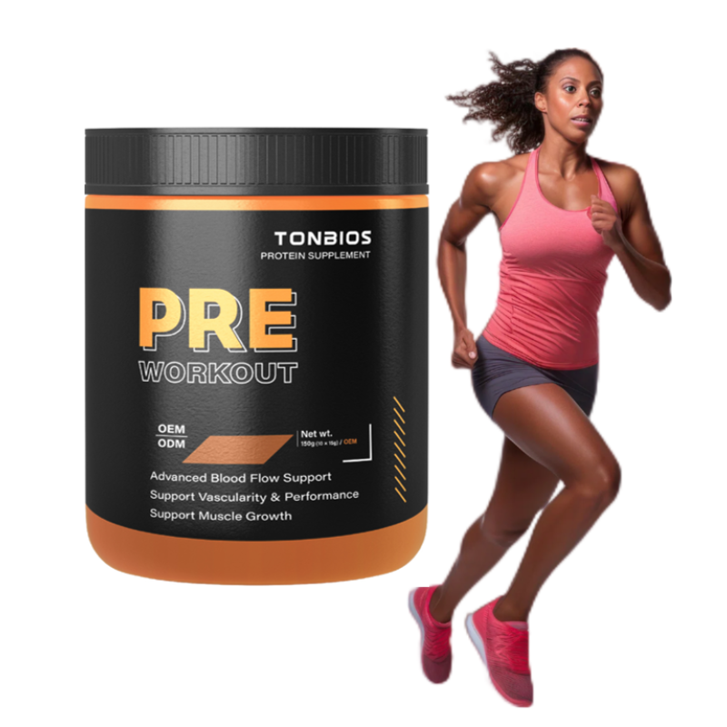 Sports Nutrition Tonbios Pre Workout Drink Powder for Ride Run Sports Energy Pre Workout Supplement With Vitamins