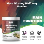 OEM Men's Health Supplements Maca Root Ginseng Wolfberry Extract for Man Energy Enhancement Hormone Balance Kidney Supplement