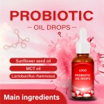 OEM Healthcare Probiotic Drop Customized Probiotics Oral Drop for Support Gut Health