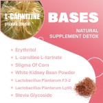 OEM Natural Weight Loss L-carnitine, Corn Silk, White Kidney Beans, Probiotics Freeze-dried Powder for Women Slimming Supplement