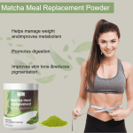 OEM Bulk Sale Matcha  Jasmine Tea  Oolong Tea Meal Replacement Powder Slim up Slimming Meal Replacement Matcha Powder