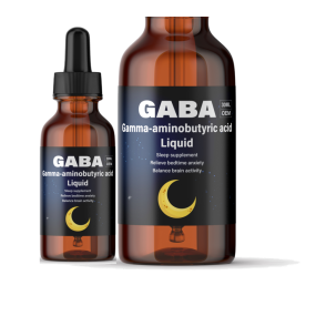 Sleep Aid GABA Oral Liquid Non-GMO Gluten Free Improve Sleep Quality Gamma Aminobutyric Acid GABA Liquid Drops