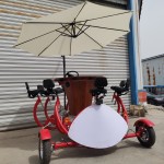Pedal Tricycle Manufacturer - 8 Seat Comfortable Surrey