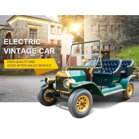 Electric Car Manufacturer - Vintage Classic Golf Cart