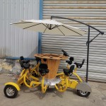 Pedal Tricycle Manufacturer - 8 Seat Comfortable Surrey