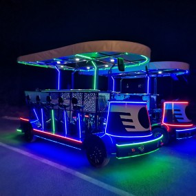 Beer Bike Manufacturer - 4 Wheel Electric Pedal Bus