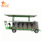Beer Bike Manufacturer - 15 Person Four Wheel Electric