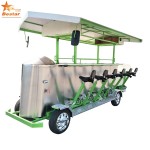 Beer Bike Manufacturer - Outdoor Pedal Pub Tricycle