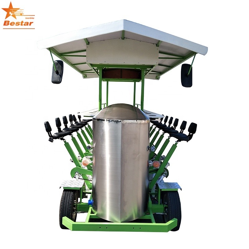 Party Bike Factory - 4 Wheel Solar Power Pub