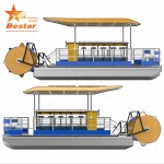 Party Boat Manufacturer - Sightseeing Pub Pedal Electric