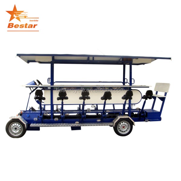 Beer Bike Manufacturer - 15 Person 4 Wheel Pedal