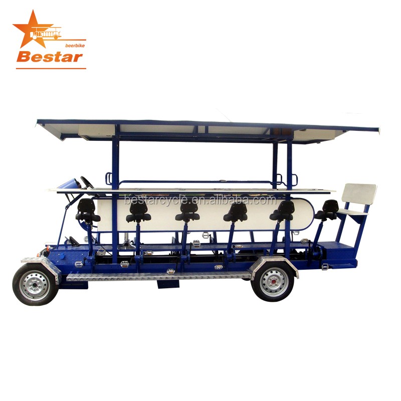 Beer Bike Manufacturer - 15 Person 4 Wheel Pedal
