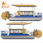 Party Boat Manufacturer - Aluminum Pontoon Cycle Pub