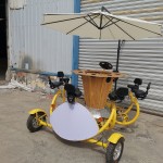 Pedal Tricycle Manufacturer - 8 Seat Comfortable Surrey